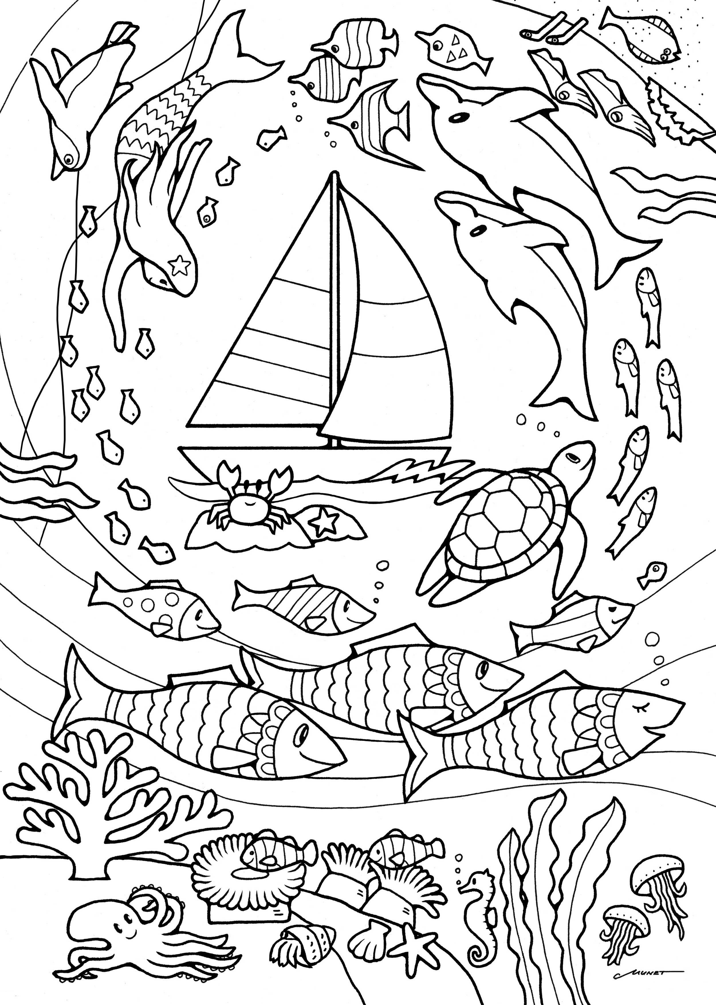 [最も選択された] 塗り絵 かわいい 魚 ぬりえ 136844 - Jozirasutoxhdk